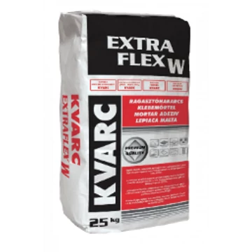 Kvarc Extraflex W C2TE S1 fehér csemperagasztó 25kg