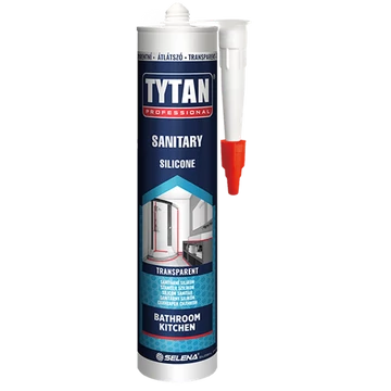 Szaniter szilikon átlátszó Tytan