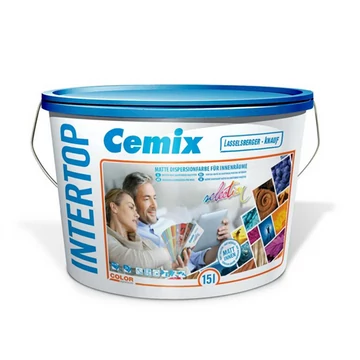 Beltéri falfesték 15l Intertop Cemix