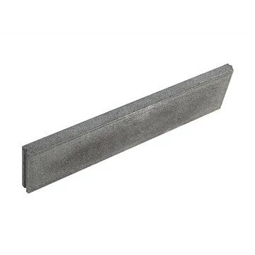 Kertiszegély 20 cm szürke nútos (60db/rlp)