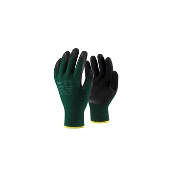 Kesztyű zöld-fekete 8/M Top Comfort