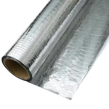 Hőtükör fólia (50m2) Reflex ALU-PZ hálóerősített, hőtükrös párazáró fólia 41,66m x 1,2m