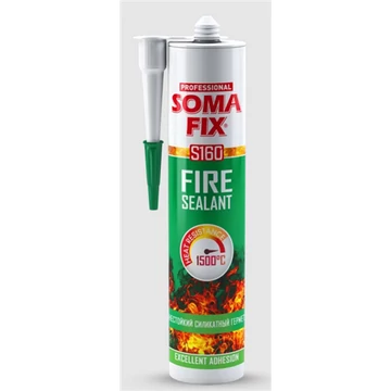 Soma Fix tűzgátló szigetelő fekete (S160)