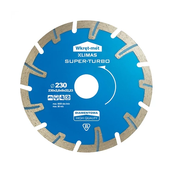 Gyémántvágó ø 125 TD-ST Super Turbo