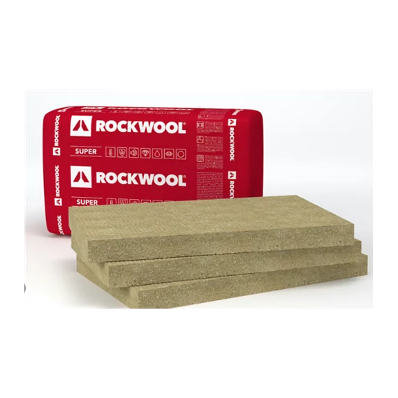Rockwool Multirock Super 15 cm kőzetgyapot lemez 3,05 m2/bála (610x1000mm)