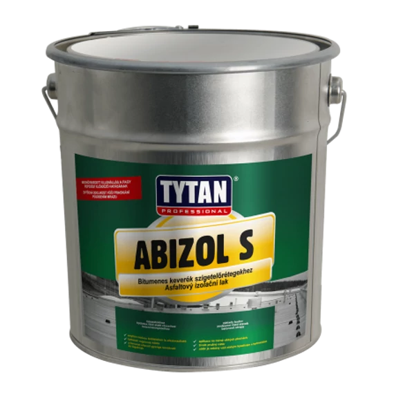 Abizol S oldószeres bitumenes vízszigetelő 9 kg Tytan