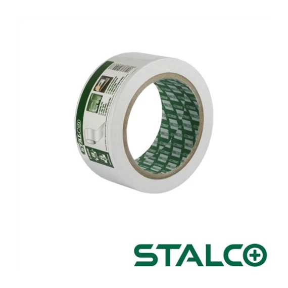 PVC ragasztószalag 30mmx25m fehér STALCO