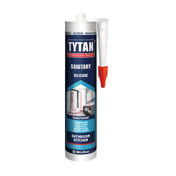 Szaniter szilikon átlátszó Tytan