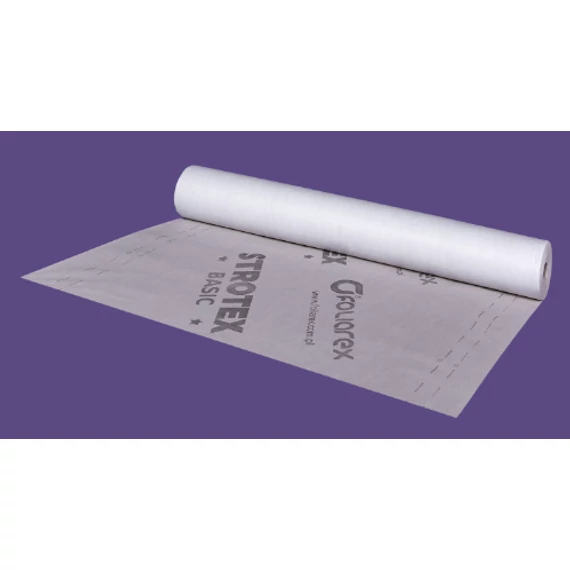 Páraáteresztő tetőfólia STROTEX  - 135 g/m2 - 1,5 x 50 m  75m2