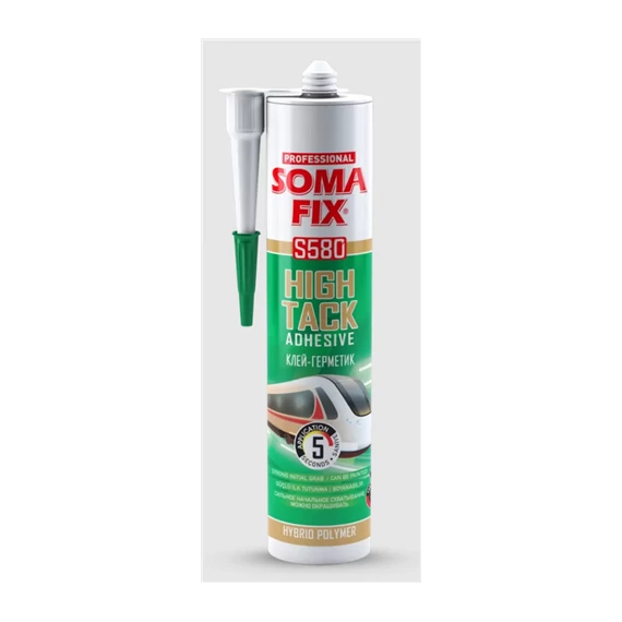 Soma Fix hibrid High Tack ragasztó fehér (S580)
