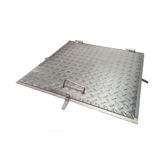 Aknafedlap horganyzott 60x60