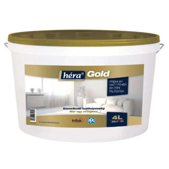 Beltéri falfesték 4l Héra Gold