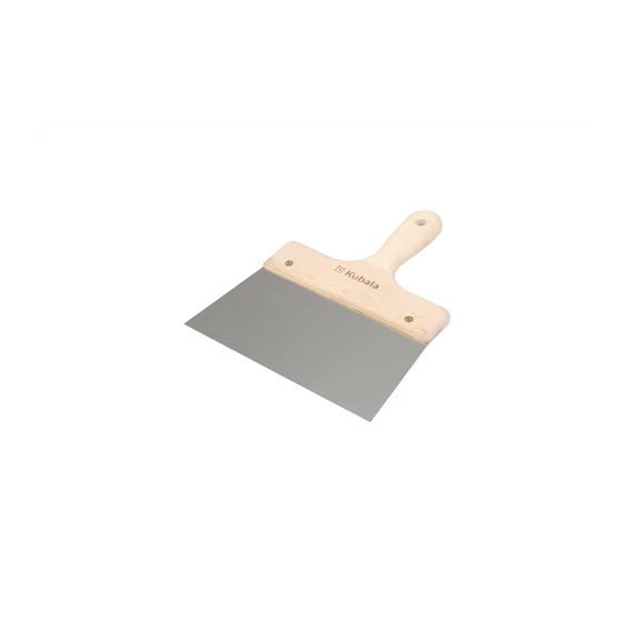 Rozsdamentes spatulya 200 mm bükkfa nyél KUBALA