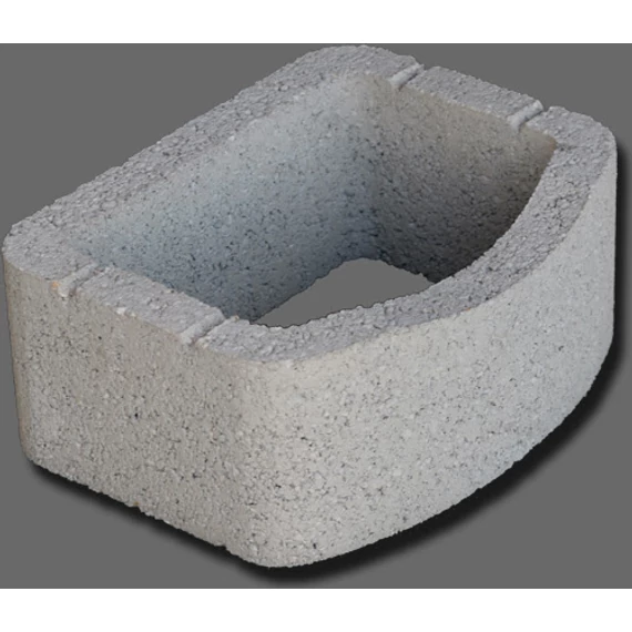 Flóra Mini szürke 39x30x15 (10db/m2 56db/rlp)