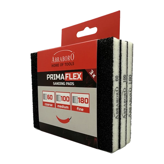 Csiszolópárna 3db 60,80,100 Abraboro